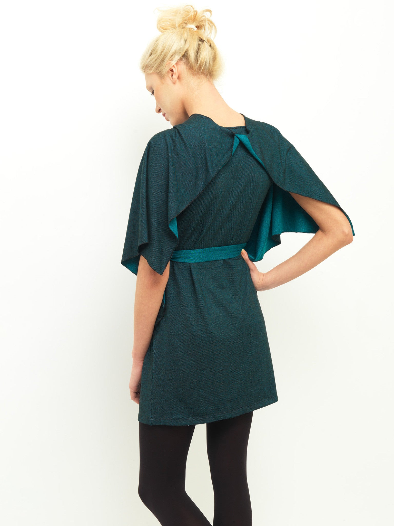 Two Tone Wing Dress