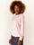 Soft Peach Skin Jersey Sweater