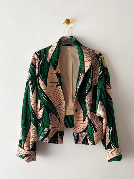 Tropical Tailored Bomber Jacket