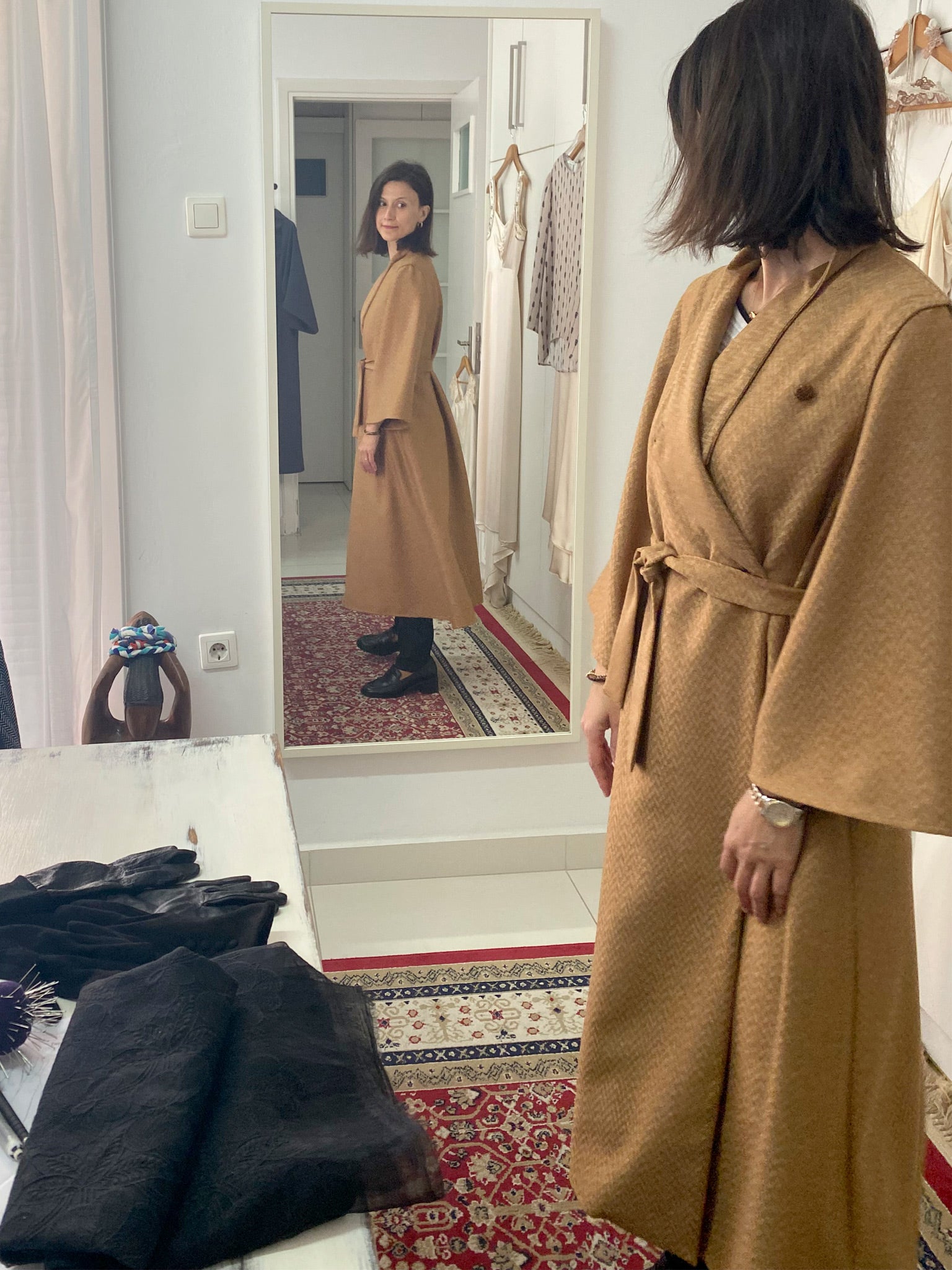 Camel Trench Coat