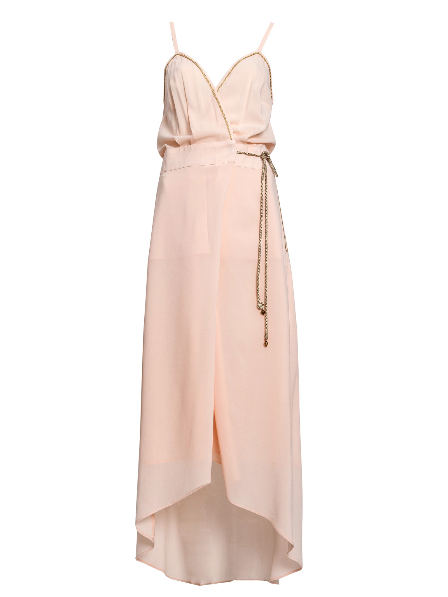 Apricot Wrap dress for women online designer clothes sale