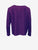 Violet Silk Blend Smart Casual Blouse