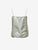 Champagne Silk Camisole Top With Lace