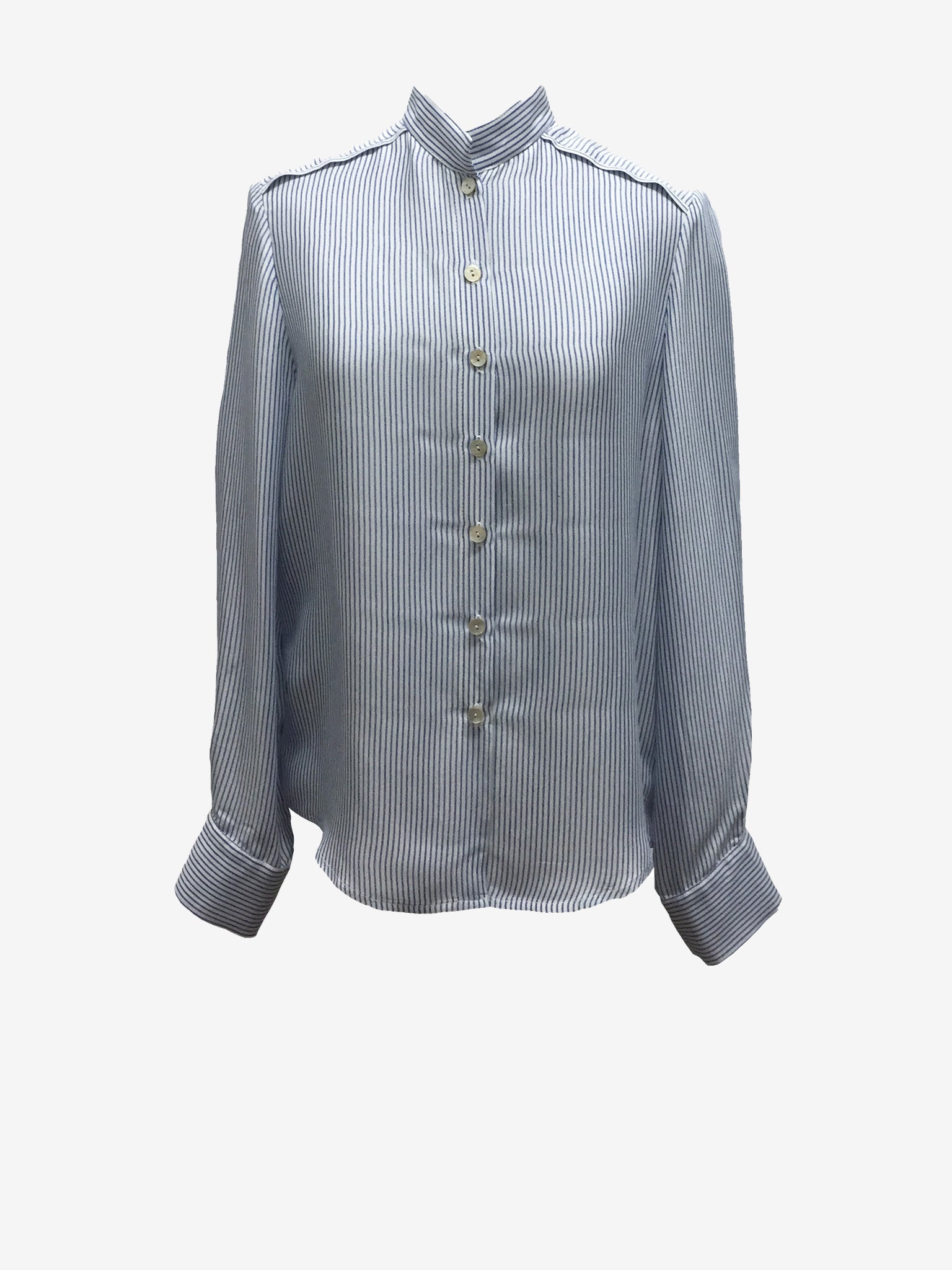Striped Blue Signature Shirt