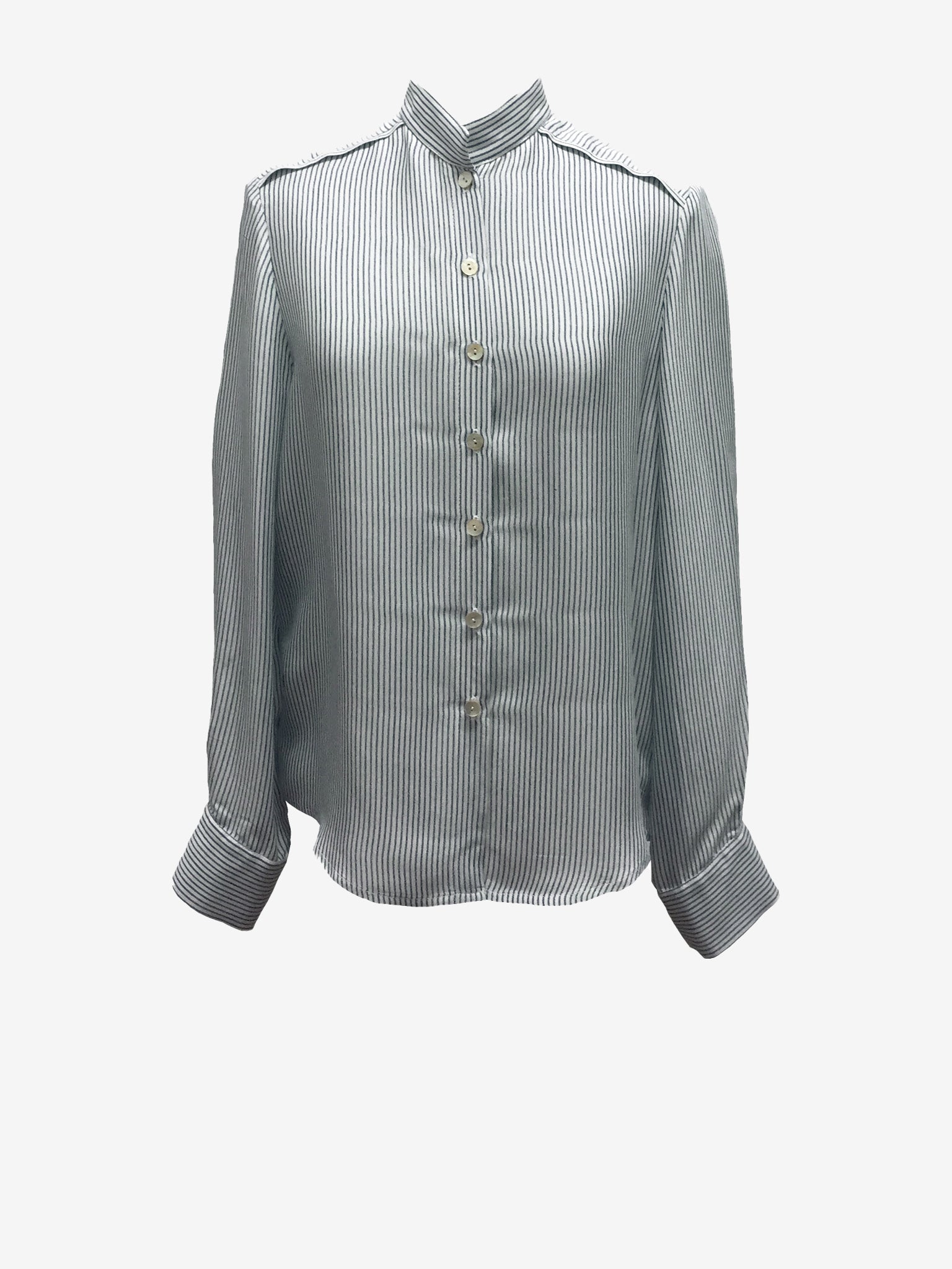 Striped Navy Signature Shirt