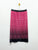Pink-Black Pleated Tube Skirt