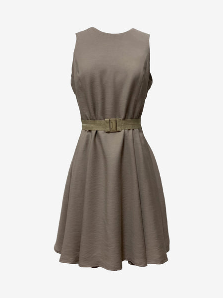 Mocha Day Panel Dress