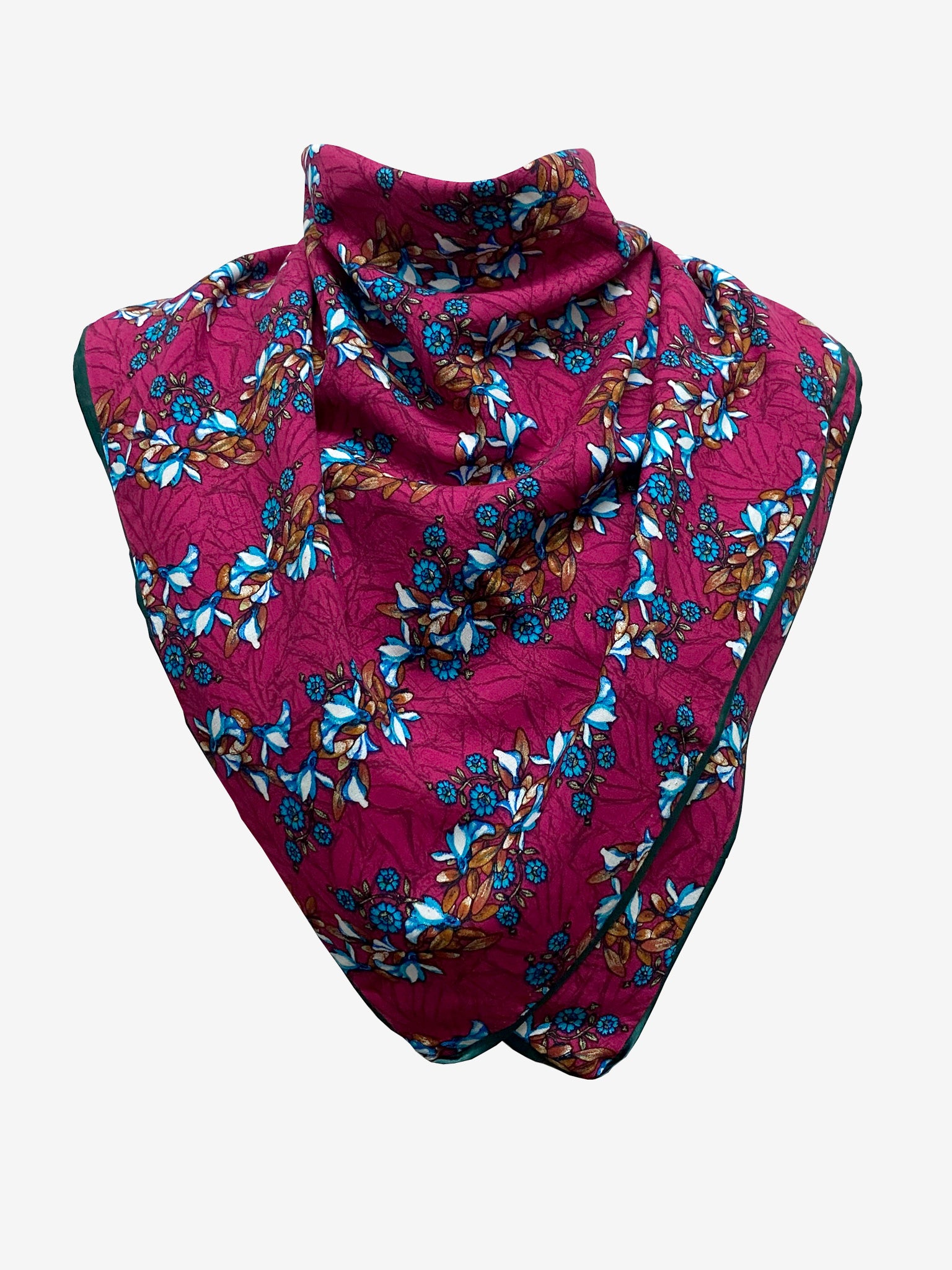 Athens Violet Print Scarf