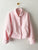 Pink Tailored Bomber Jacket