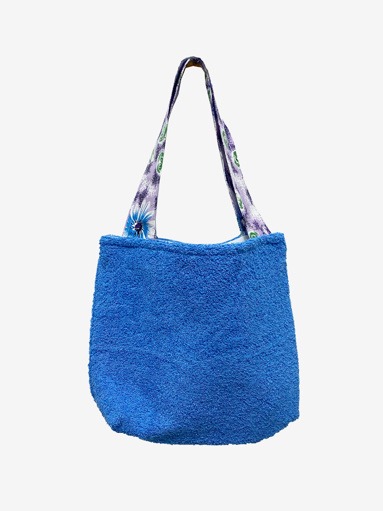 Blue Towel Beach Accessory Bag