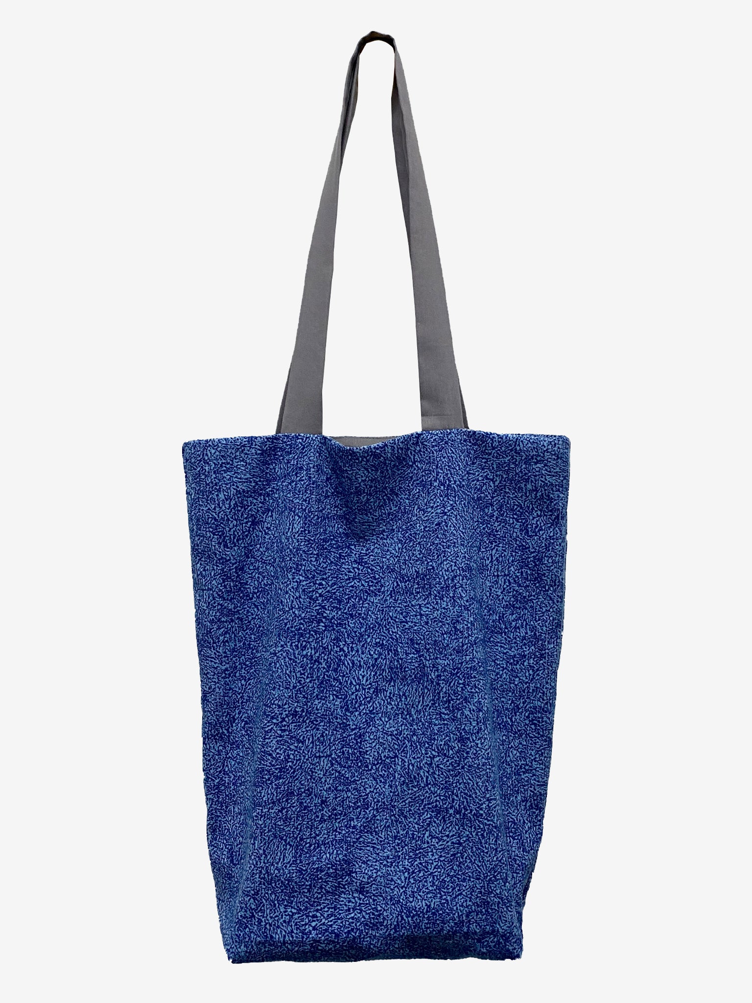Blue Corduroy Aiko Tote Bag