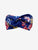 Handmade Summer Headband in Blue Floral
