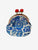 Handmade Coin Purse in Blue & Red