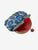 Handmade Coin Purse in Blue & Red