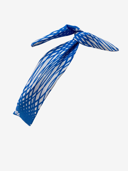 Wire Headband in Blue-White
