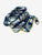 Athens Batik Blue-Lime Scarf