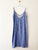 Blue Slip Dress