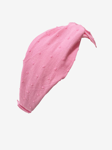 Handmade Summer Headband in Candy Pink