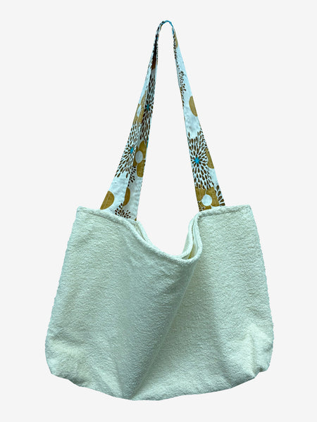 Ecru Towel Beach Bag