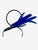 Electric Blue Diana Feather Headpiece