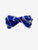 Summer Headband in Electric Blue-White Swirl