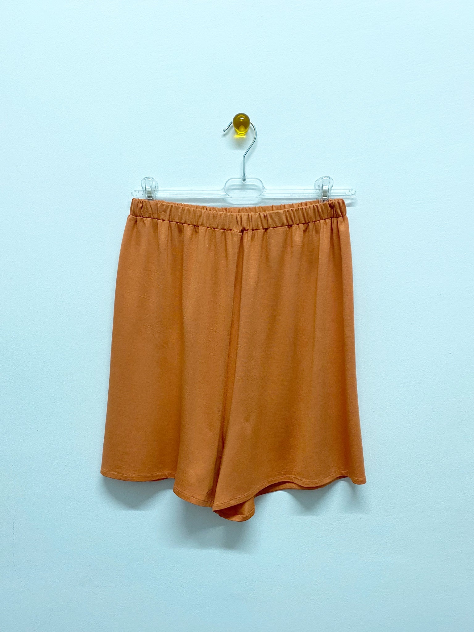 Orange Jersey Shorts