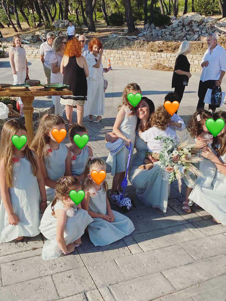 Maria's Flower Girls and Page Boys