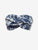Summer Headband in Navy-White Lace Print