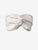Summer Headband in White-Peach Polka Dot