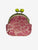 Handmade Coin Purse in Pink & Lime