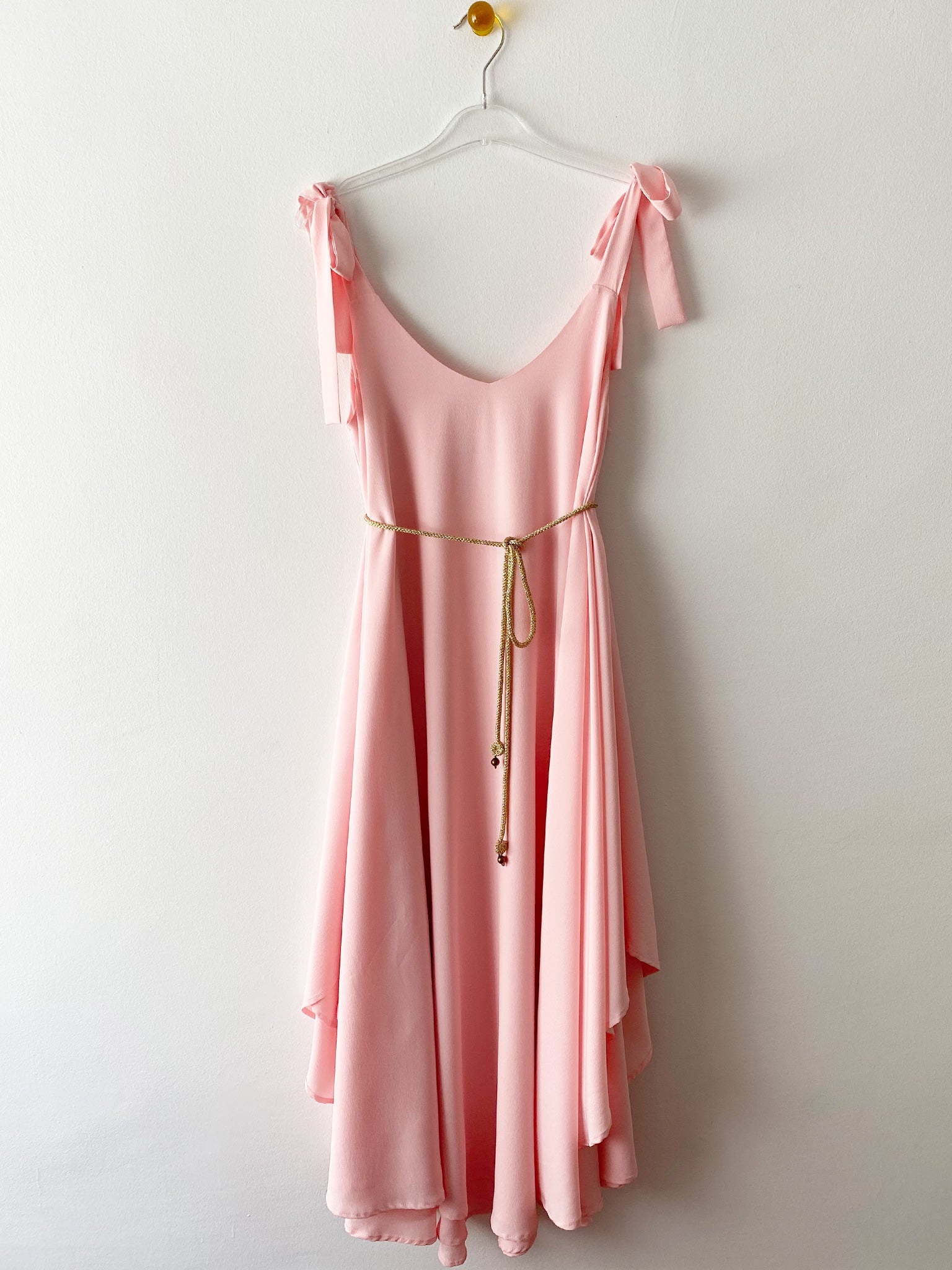 Pink Fluid Dress
