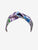 Summer Headband in Lilac Print