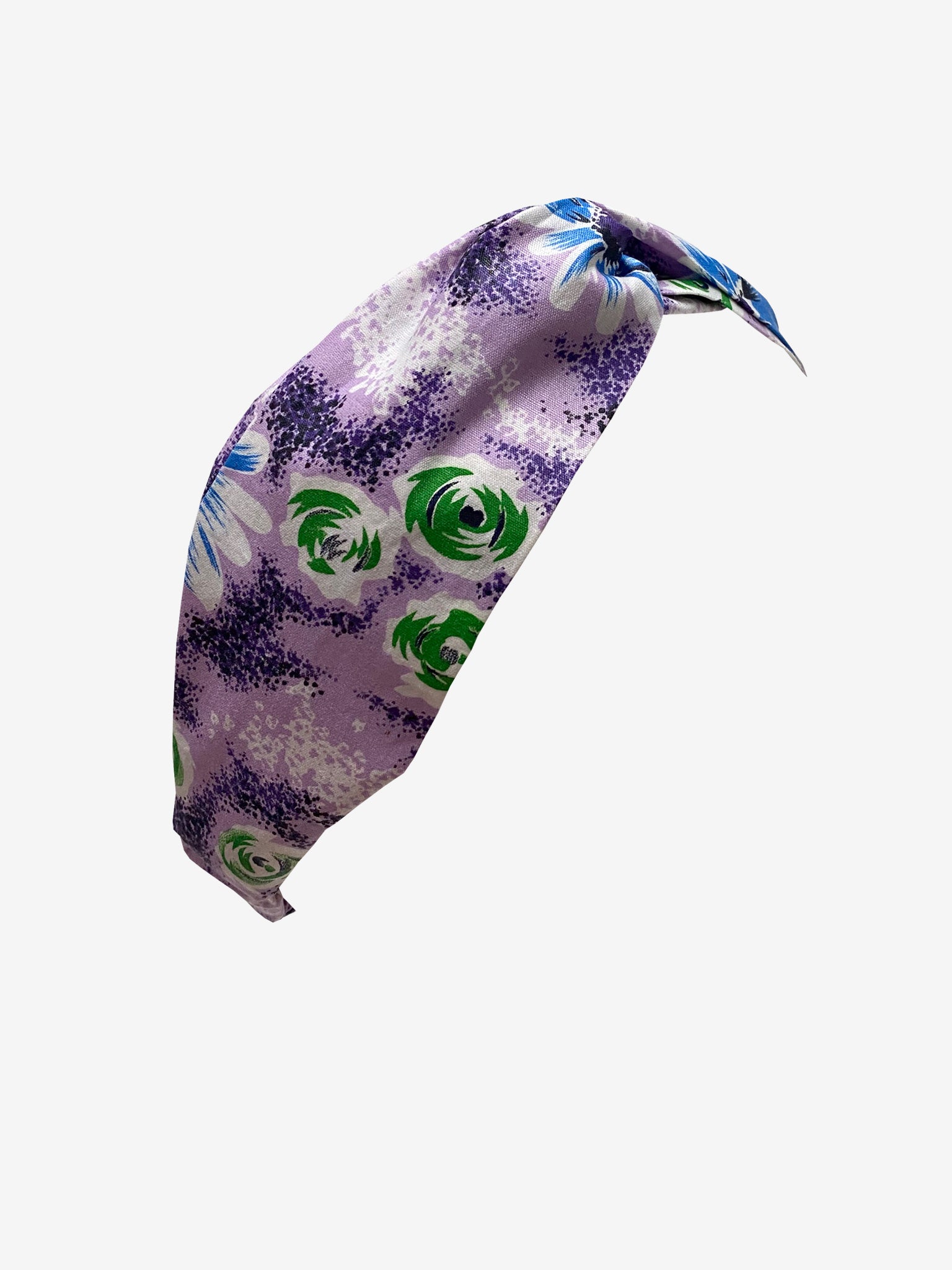 Summer Headband in Lilac Print
