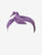 Wire Headband in Purple-White Stripes