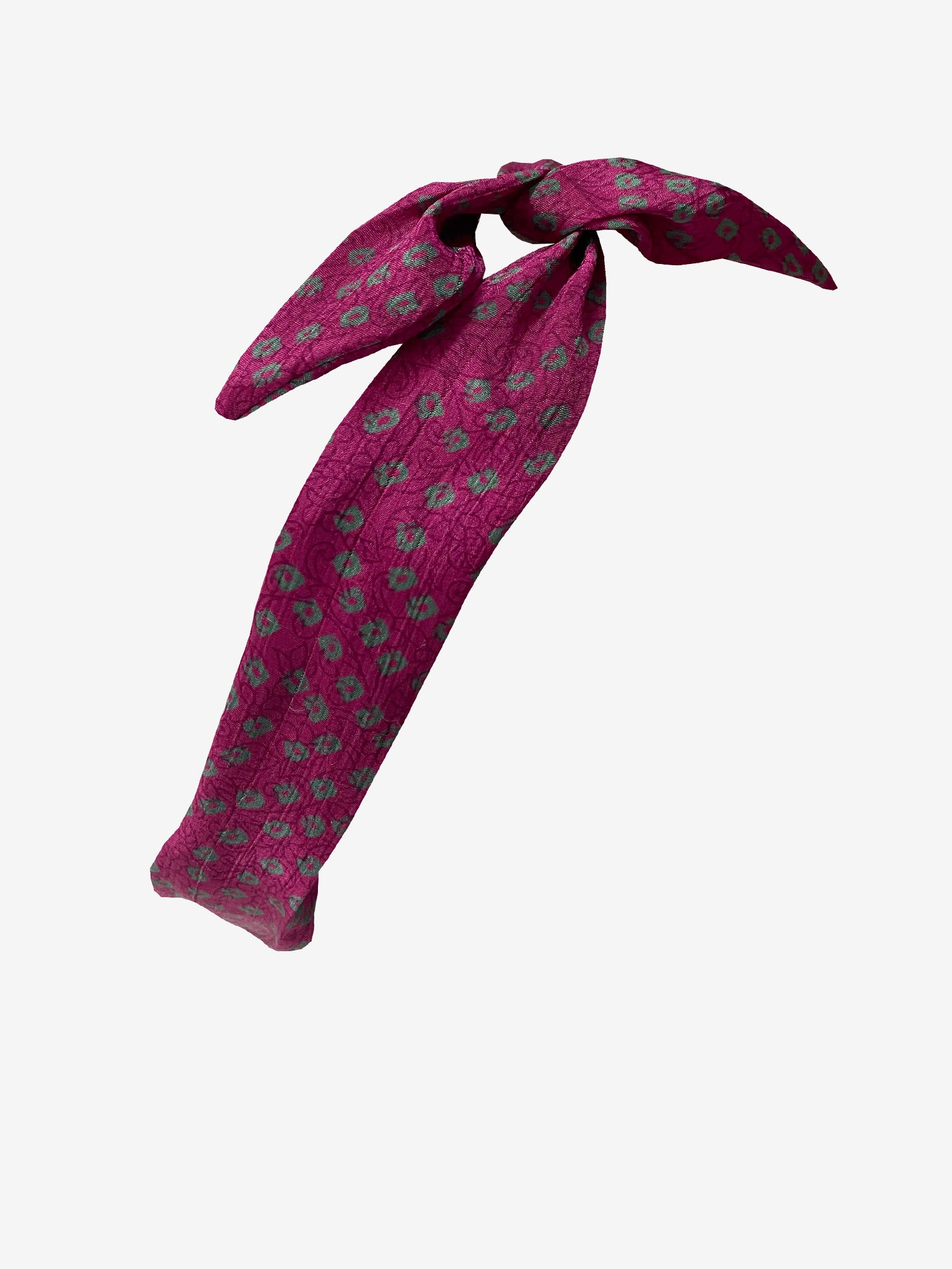 Wire Headband in Violet Print