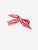 Wire Headband in White-Red Stripes