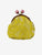 Handmade Coin Purse in Lemon & Pink