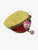 Handmade Coin Purse in Lemon & Pink