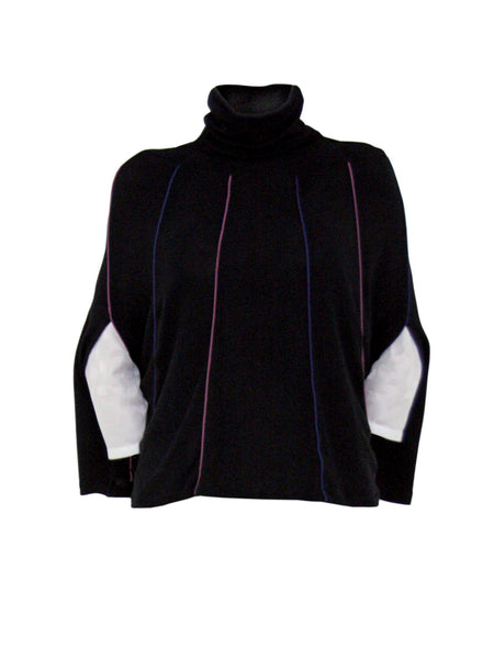 Panelled Poncho