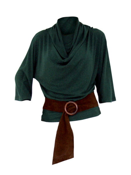 Green Wrap Top