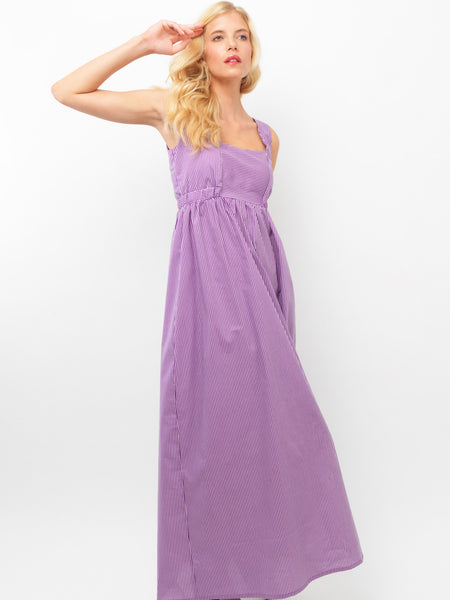 Purple Empire Dress