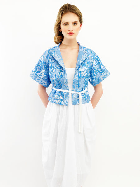 Jacquard Robe Jacket