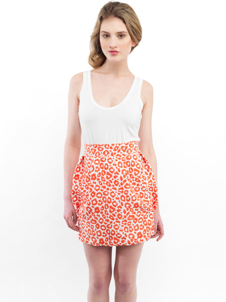 Animal Tulip Skirt