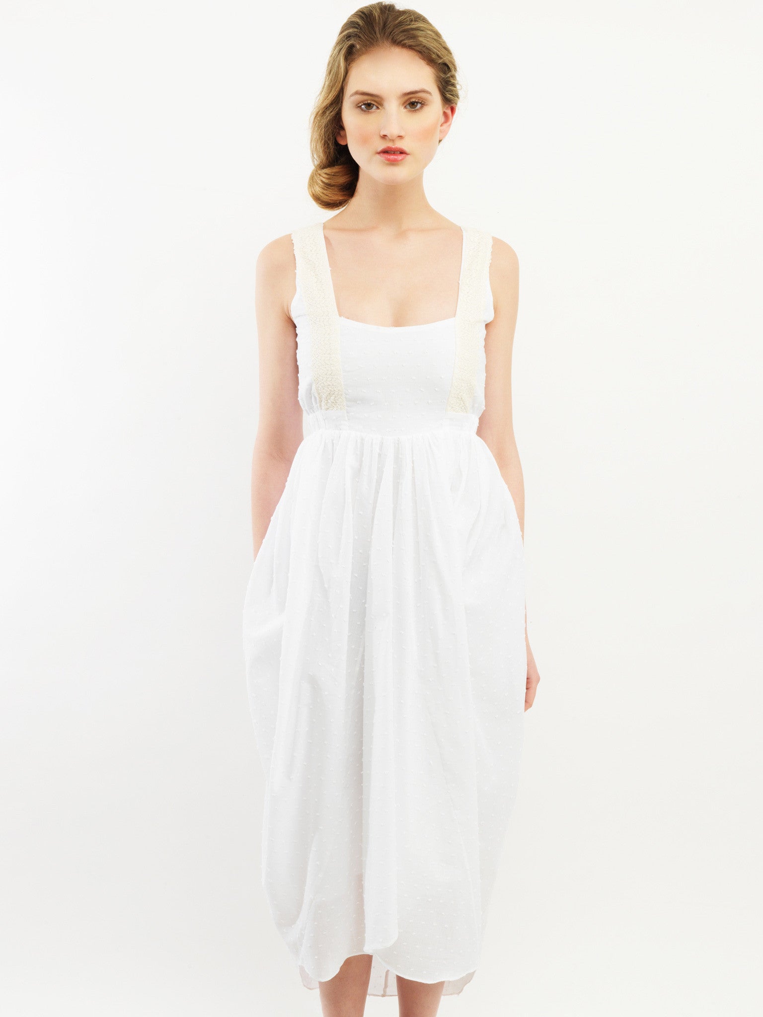 Spot Voile Island Dress