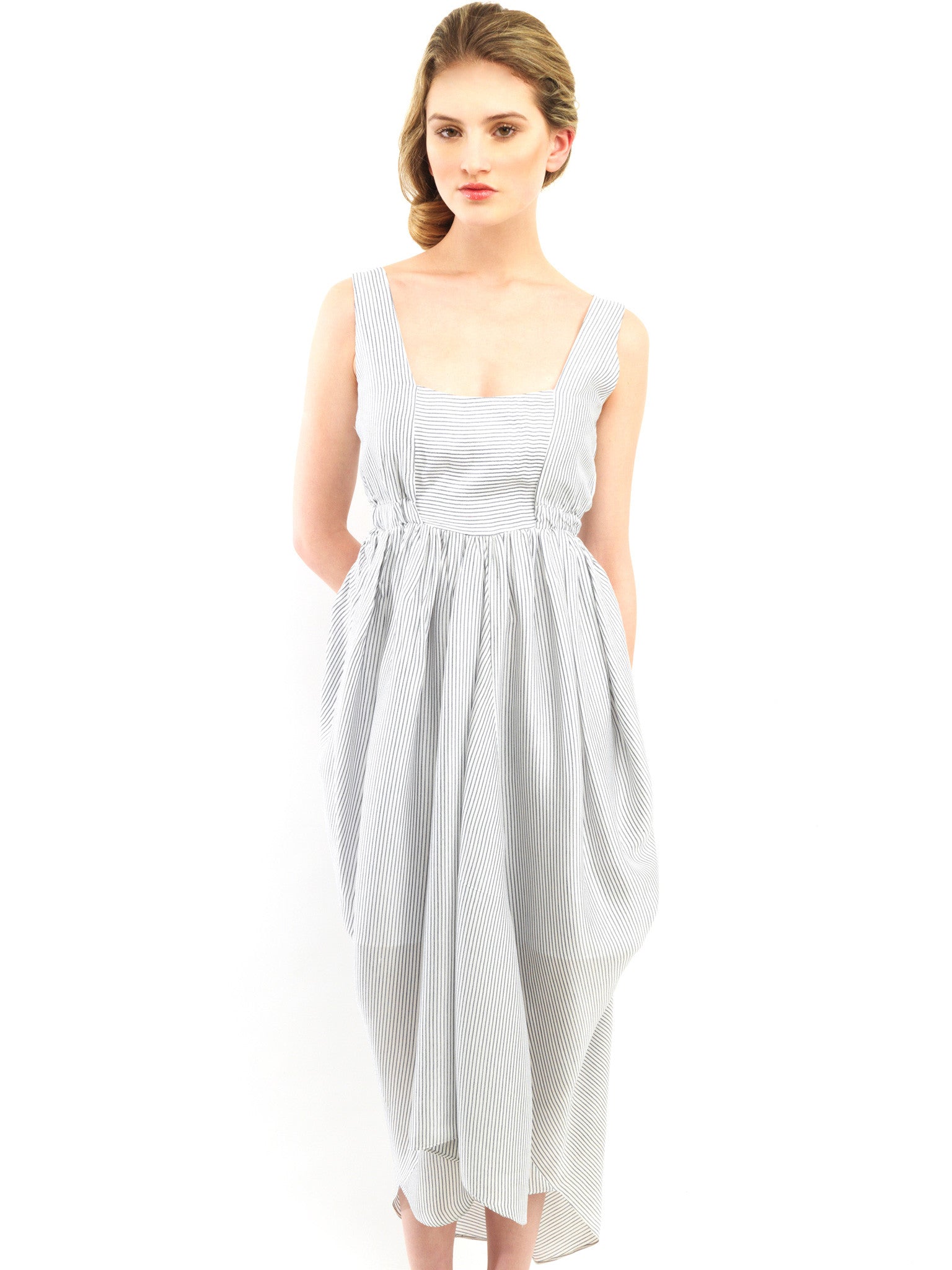 Linear Tulip Dress