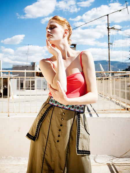 Coral Top & Dress Hellas Skirt