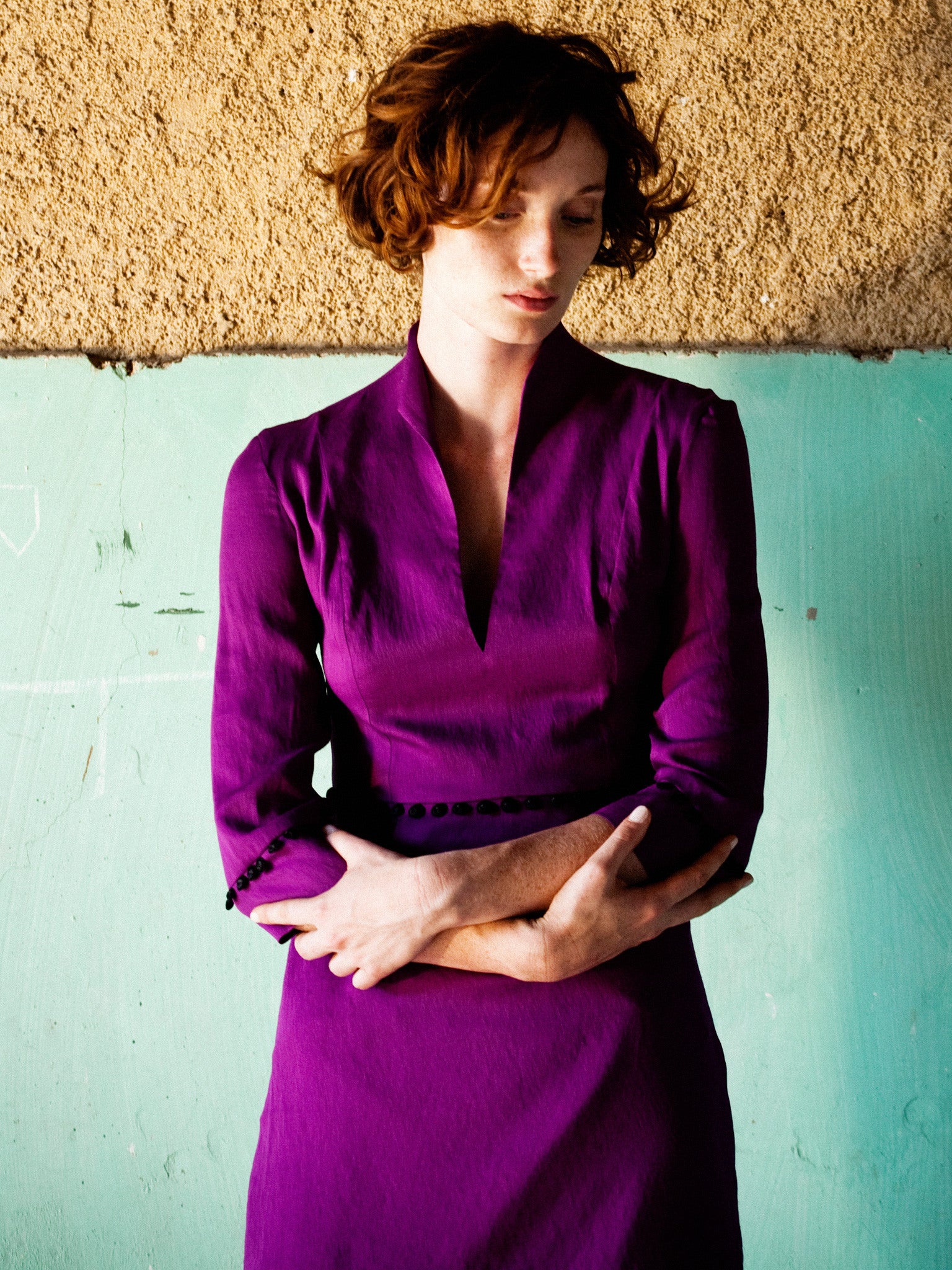 Purple Cocktail Dress