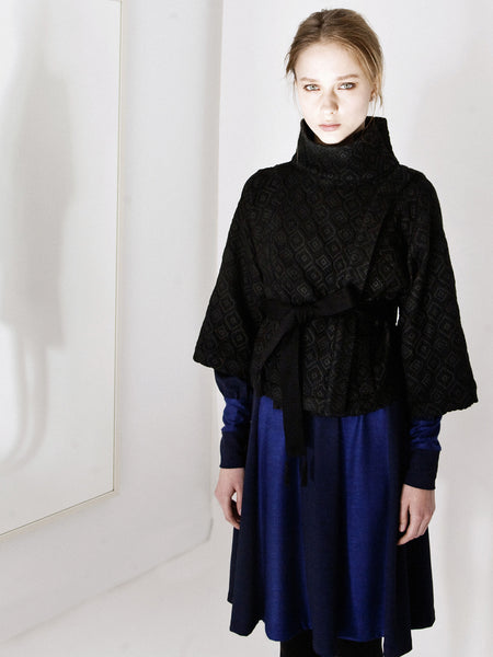 Wool Jacquard Shielding Jacket