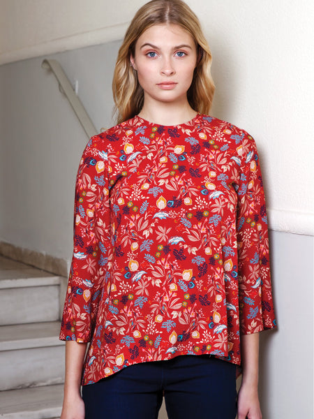 Red Blouse