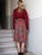 Red Print Skirt